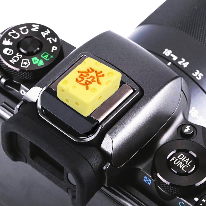 MENGSOOD Camera Hot Shoe Cover, Cute Hot Shoe Cap, Hot Shoe Protector Compatible with Sony Fujifilm Fuji Canon Nikon Pentax Leical Panasonic (2pcs Mahjong) - Image 5